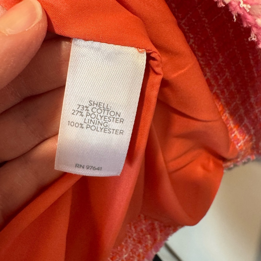 J. Jill Dahlia Tweed Jacket Size SP - Picture 11 of 14